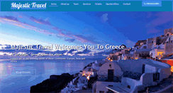 Desktop Screenshot of majestictravel.gr